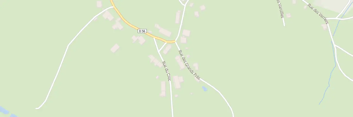 Plan du 2 Rue des Grands Prés à Belrupt