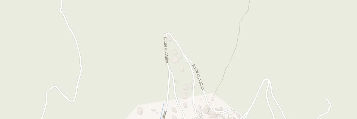 Plan du 335 Che du Vallon à Saint-Julien-d’Asse