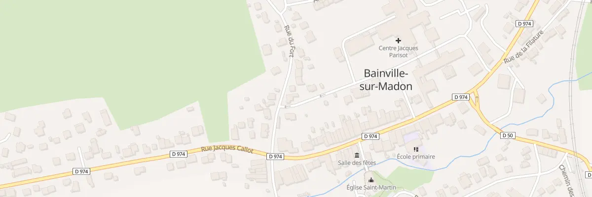 Plan du 4 Rue du Fort à Bainville-sur-Madon