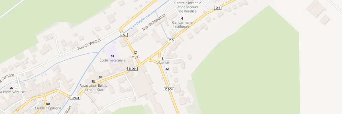 Plan du 3 Rue Sainte-hélène à Vézelise