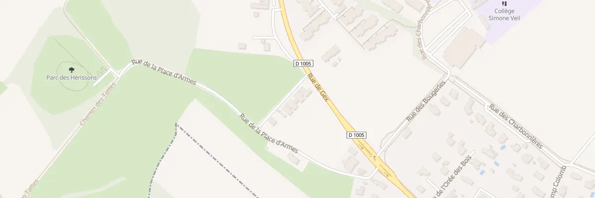 Plan du 170 Rue de Genève à Ornex