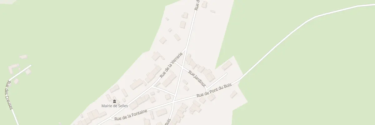Plan du 10 Rue de la Fontaine à Selles