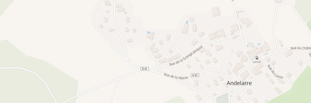 Plan du 2 Derriere Verger Claude Mau à Andelarre