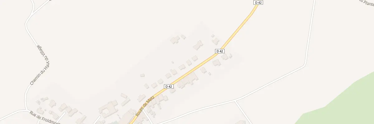 Plan du 17 Rte de Metz à Bouxières-sous-Froidmont