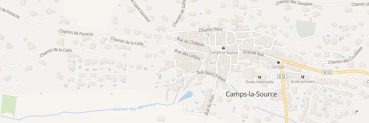 Plan du 5775 Pl La Servie à Camps-la-Source