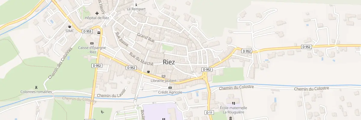 Plan du 4 Rue de l’Ancien Hôtel de Ville à Riez