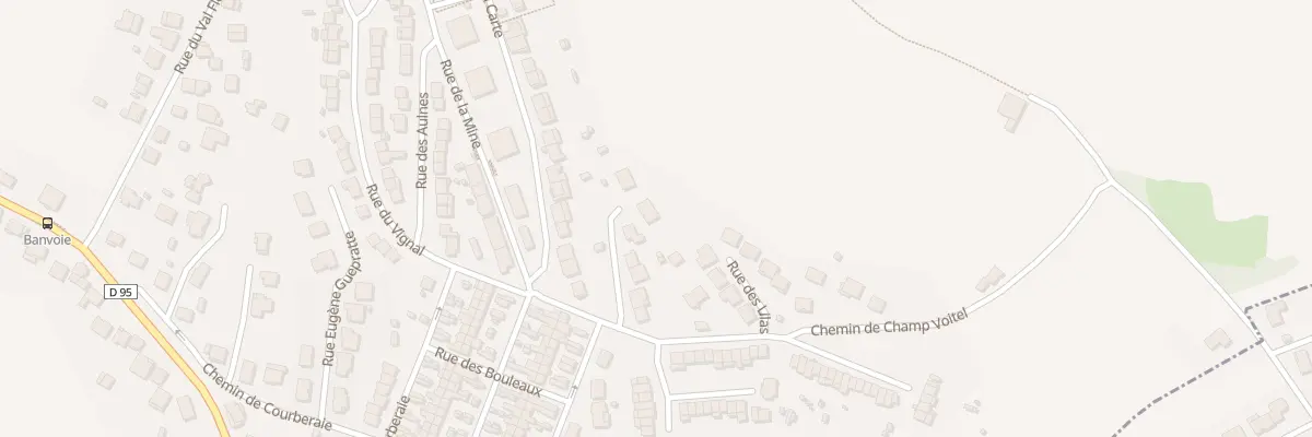 Plan du 38B Imp de la Carte à Chaligny