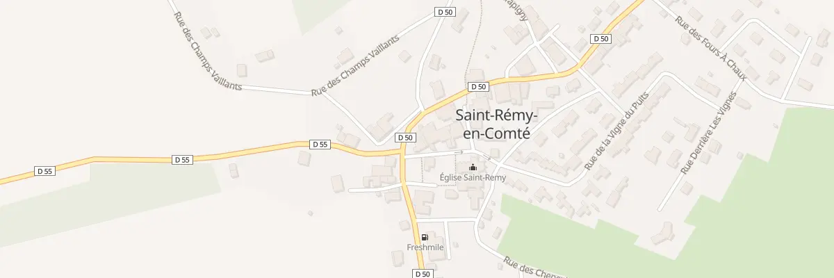 Plan du 1 Rue Joseph Bavoux à Saint-Rémy-en-Comté
