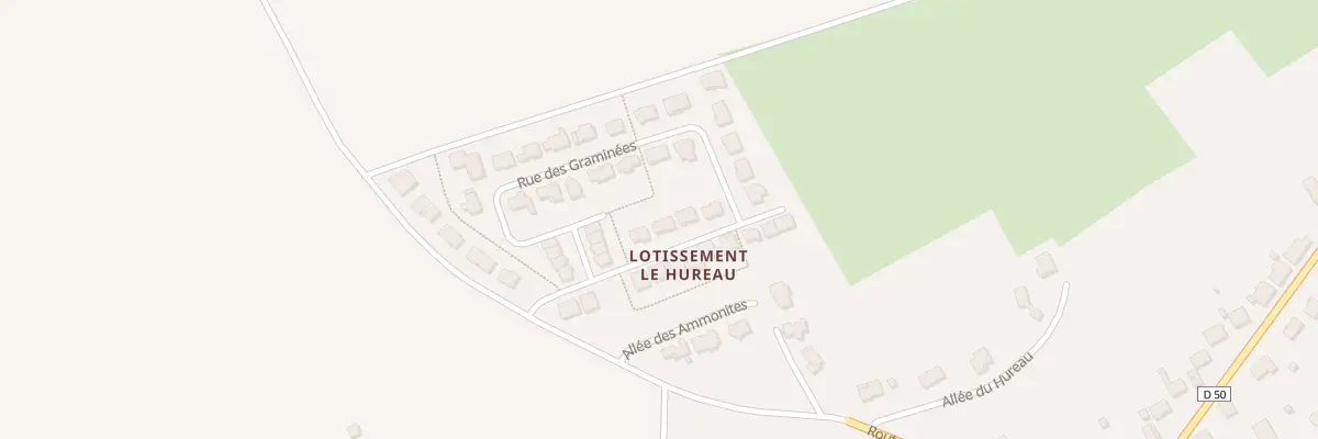 Plan du 3 Rue des Saules à Xeuilley