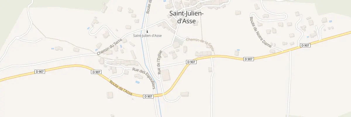 Plan du 4 Che de l’Oratoire à Saint-Julien-d’Asse