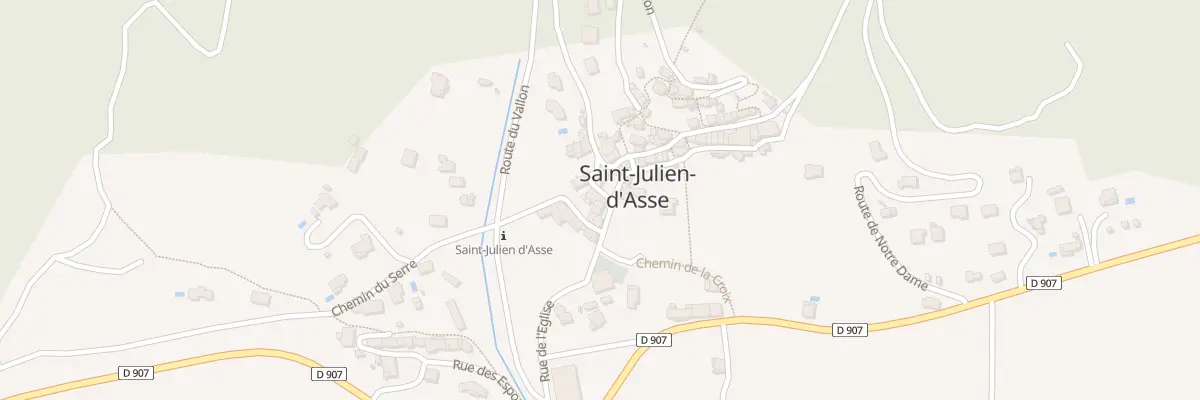 Plan du 6 Grand’Rue à Saint-Julien-d’Asse