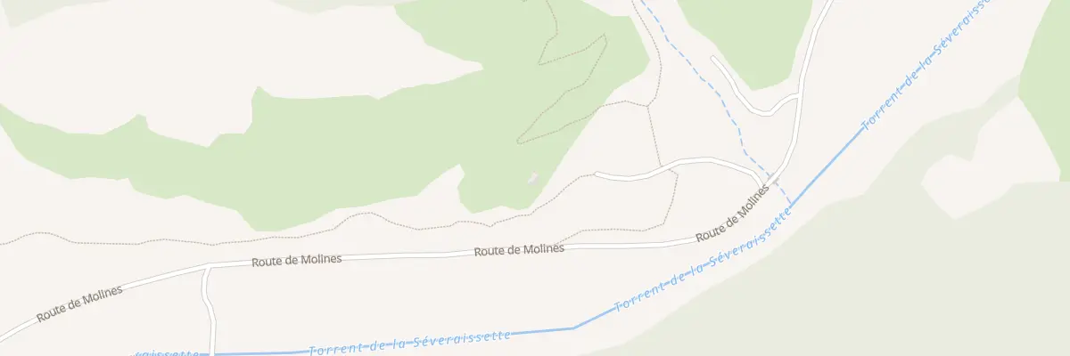 Plan du 5082A Gournier à La Motte-en-Champsaur
