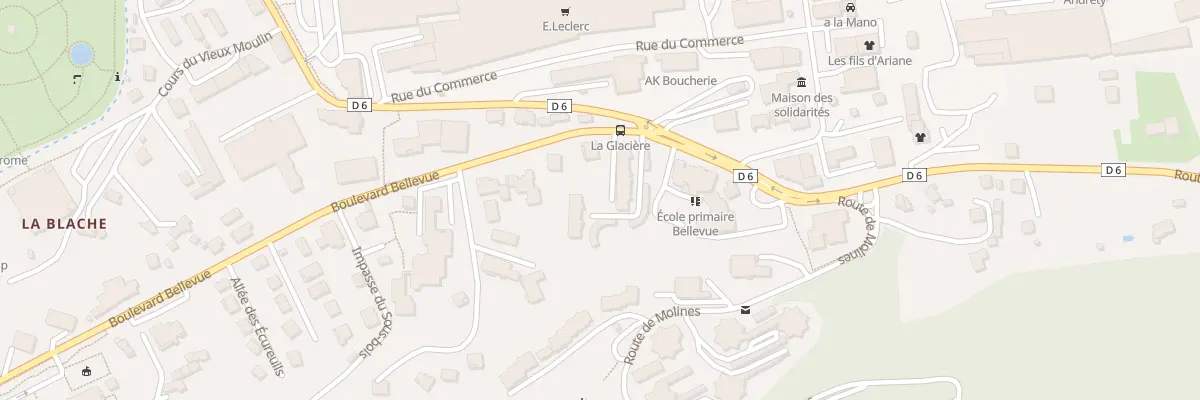Plan du 24 Bd Bellevue à Gap