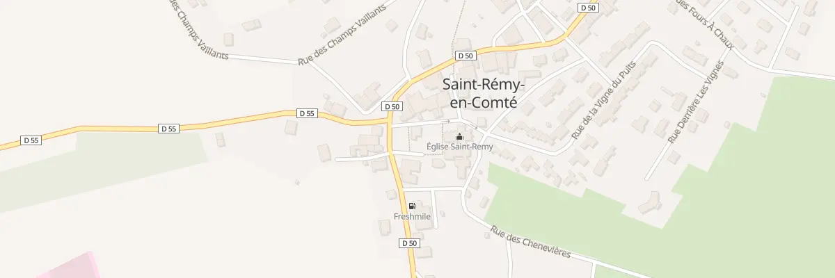 Plan du 2 Rue Joseph Bavoux à Saint-Rémy-en-Comté