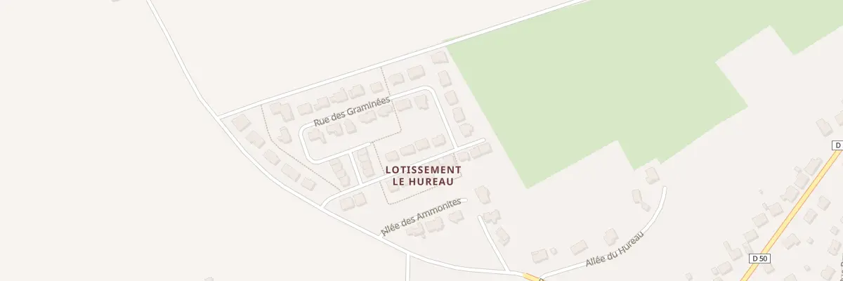 Plan du 5 Rue des Saules à Xeuilley