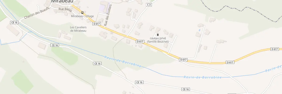 Plan du 5046 Les Grees à Mirabeau