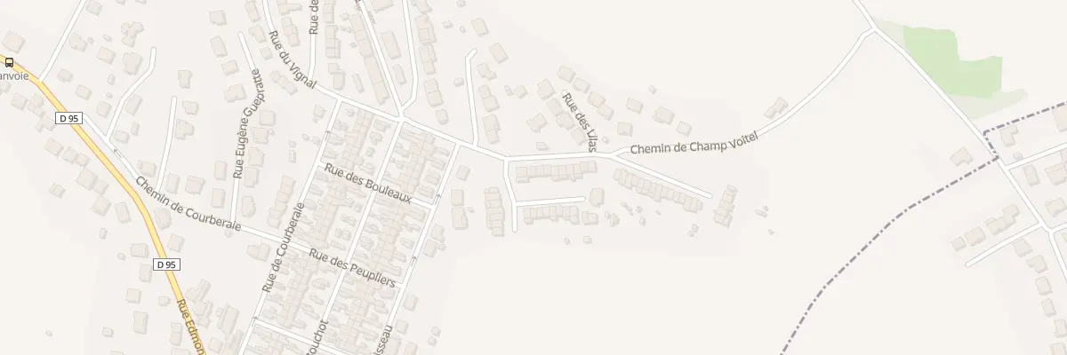 Plan du 4 Rue du Fond du Chenet à Chaligny