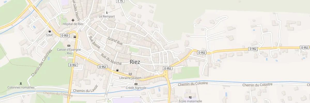 Plan du 5427 Rue Saint Élie à Riez