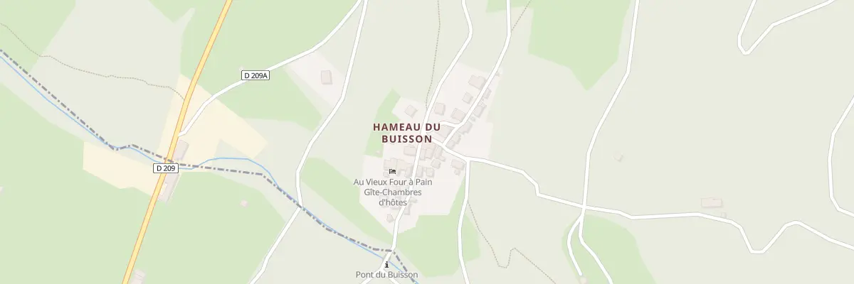 Plan du 649 Rue de la Pierre Tombante à La Chapelle-du-Bard