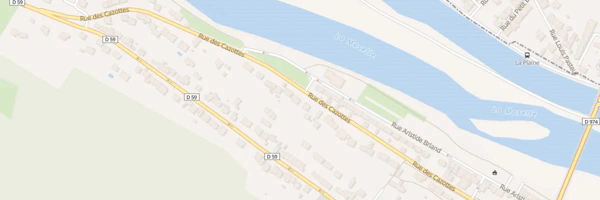 Plan du 39 Rue des Cazottes à Pont-Saint-Vincent