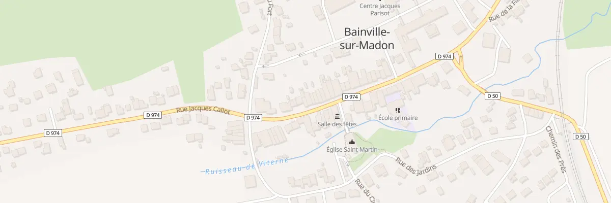 Plan du 114 Rue Jacques Callot à Bainville-sur-Madon