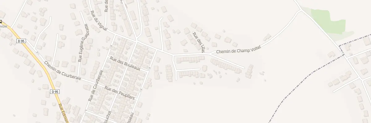 Plan du 6 Rue du Fond du Chenet à Chaligny