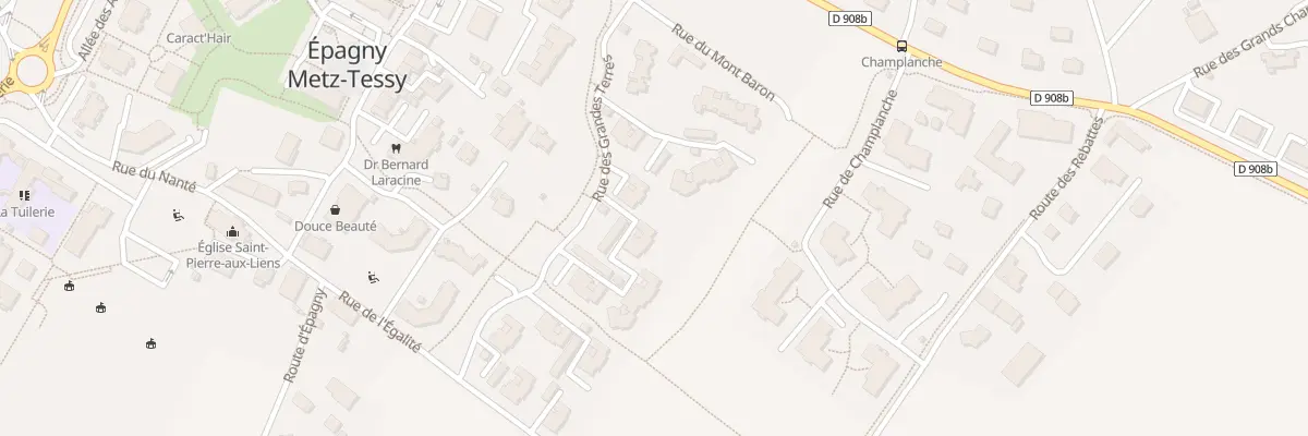 Plan du 124 Rue des Grandes Terres à Epagny Metz-Tessy