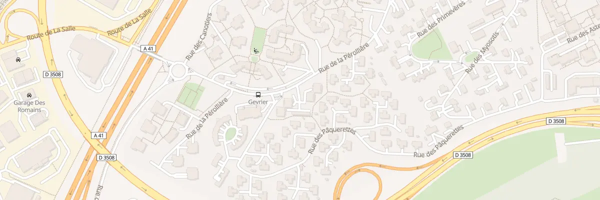 Plan du 57 Rue de la Pérollière à Annecy