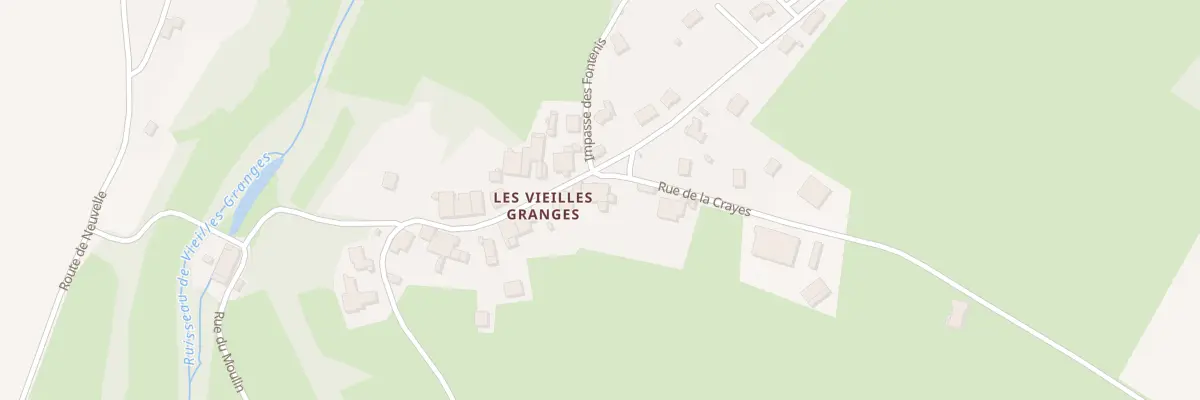 Plan du 9 Rue du Chêne à Traitiéfontaine