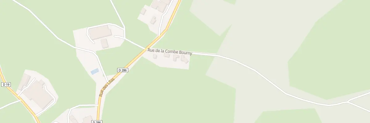 Plan du 8 Combe Bourny à La Latette