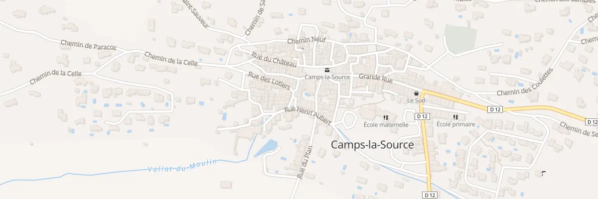Plan du 5403 Rue de la Source à Camps-la-Source