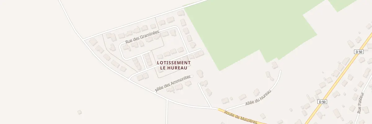 Plan du 16 Rue des Saules à Xeuilley