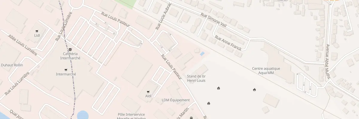 Plan du 850B Rue Pasteur à Neuves-Maisons