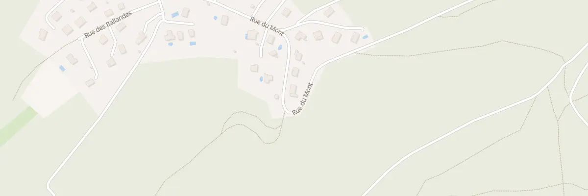 Plan du 21 Rue du Mont à Chalèze