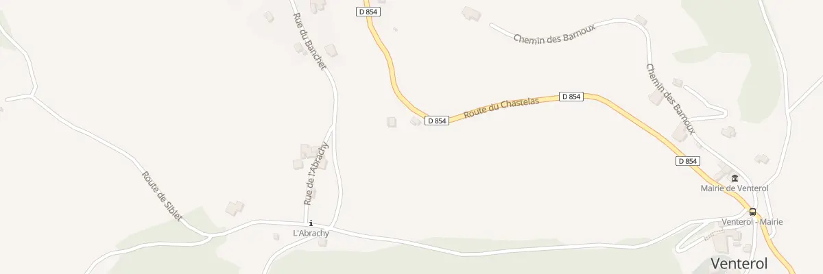 Plan du 7011 La Combe à Venterol