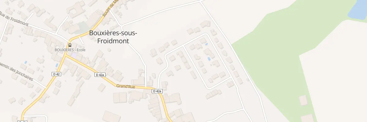 Plan du 61 Rue des Vignes des Seigneurs à Bouxières-sous-Froidmont