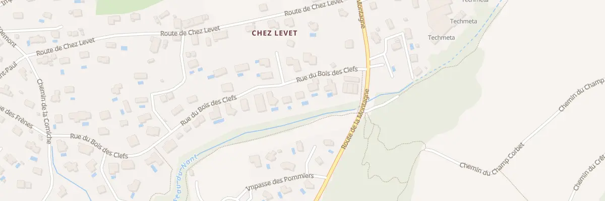 Plan du 125 Rue du Bois des Clefs à Epagny Metz-Tessy