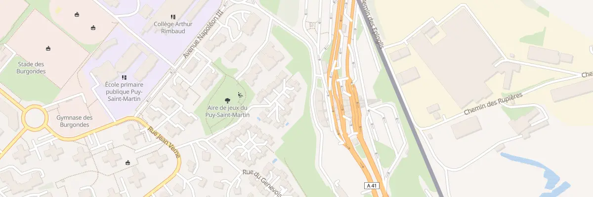 Plan du 40 Pl des Machards à Saint-Julien-en-Genevois