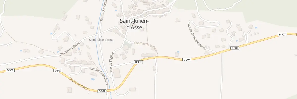Plan du 4 Che de la Croix à Saint-Julien-d’Asse
