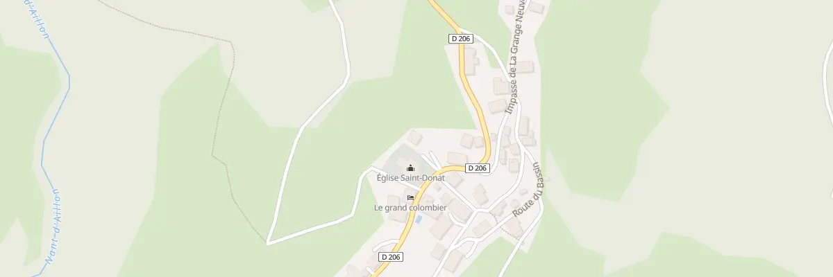 Plan du 5062 Chef Lieu Sud à Aillon-le-Vieux