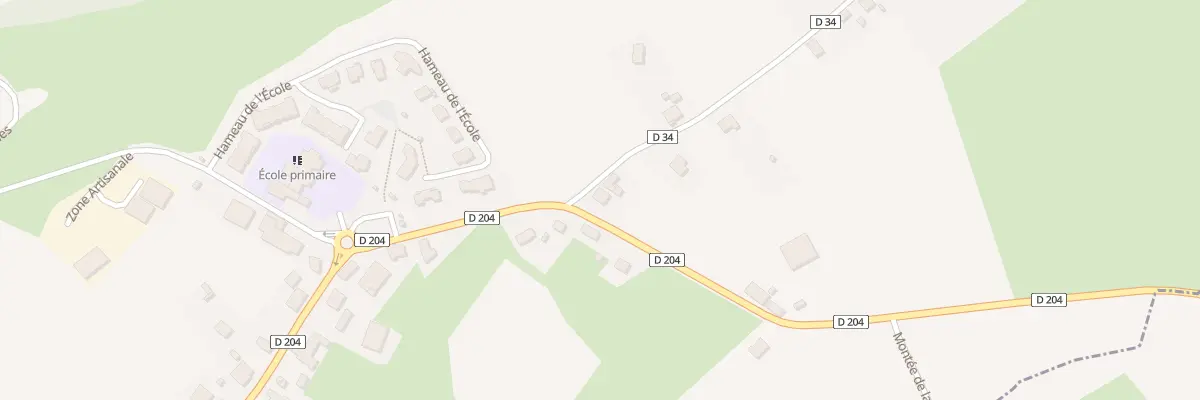 Plan du 18 Rte du Puiset à Planaise