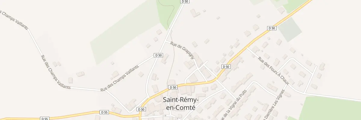Plan du 2 Pl de Grapigny à Saint-Rémy-en-Comté