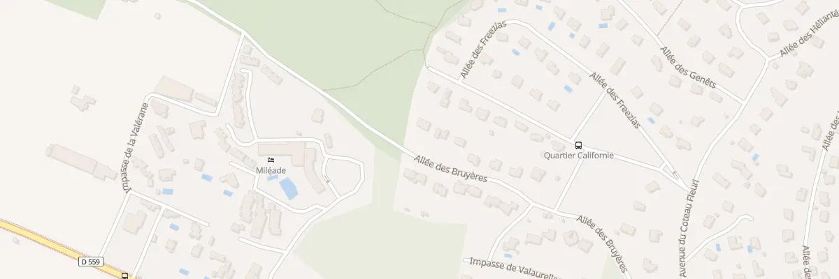 Plan du 18 All des Bruyeres à Carqueiranne