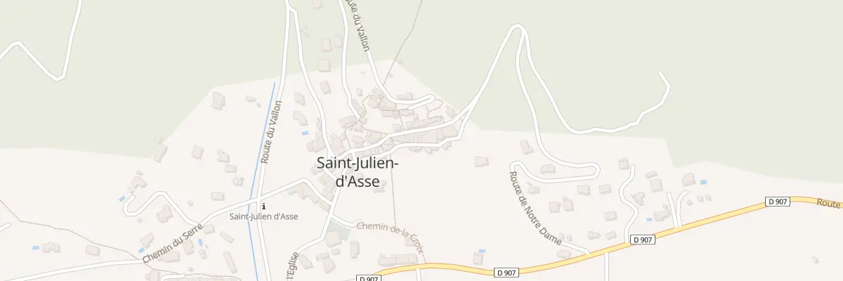 Plan du 7 Pl de la Mairie à Saint-Julien-d’Asse