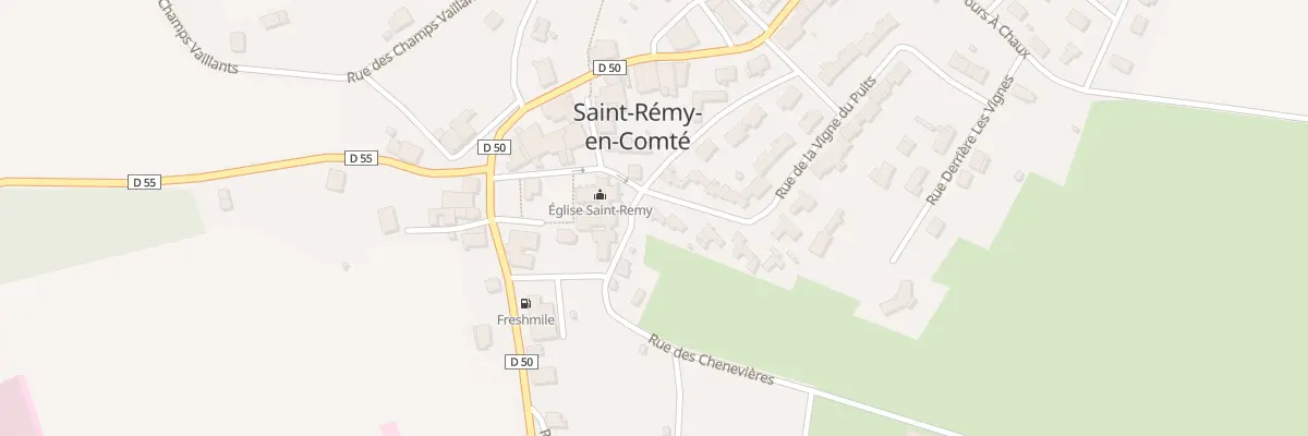 Plan du 25 Rue de la Vigne du Puits à Saint-Rémy-en-Comté