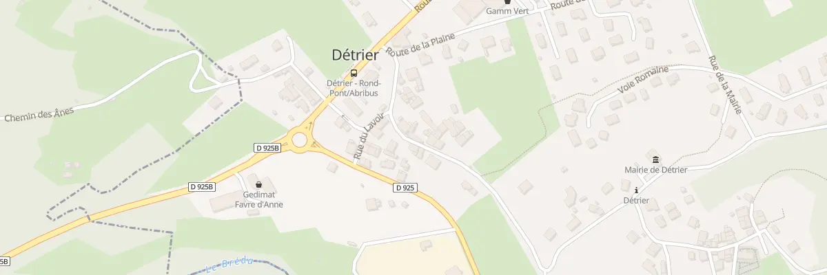 Plan du 131 Rue des granges à Détrier