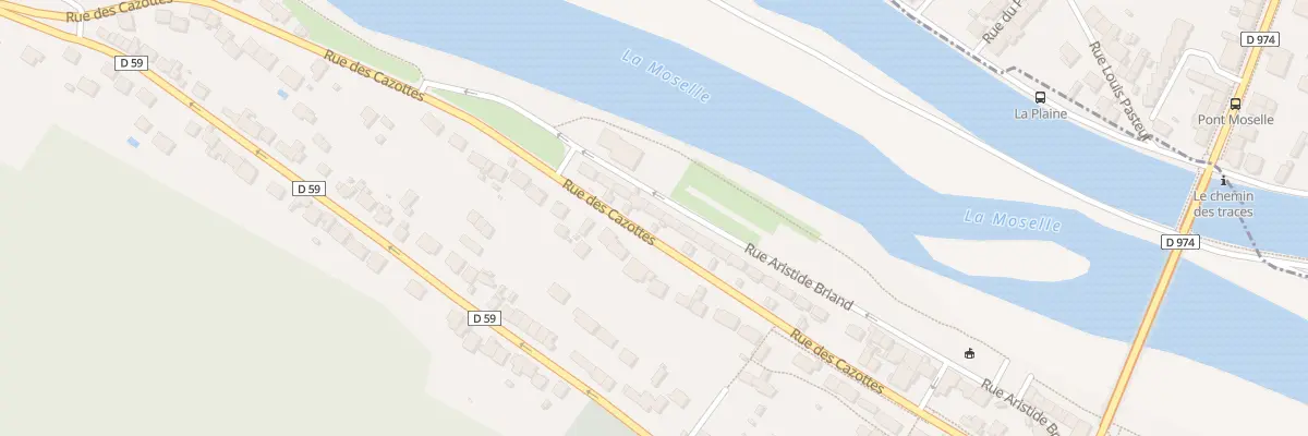 Plan du 53 Rue Aristide Briand à Pont-Saint-Vincent