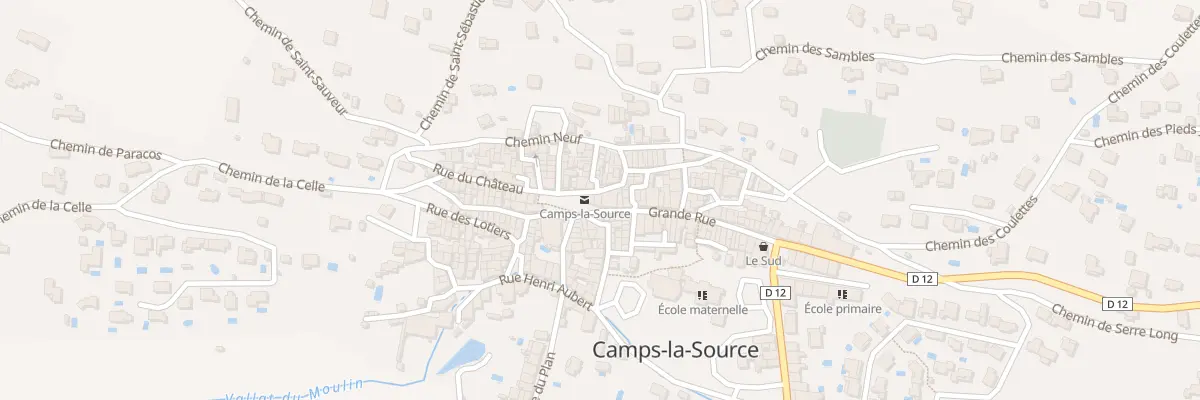 Plan du 5084 Vc La Placette à Camps-la-Source