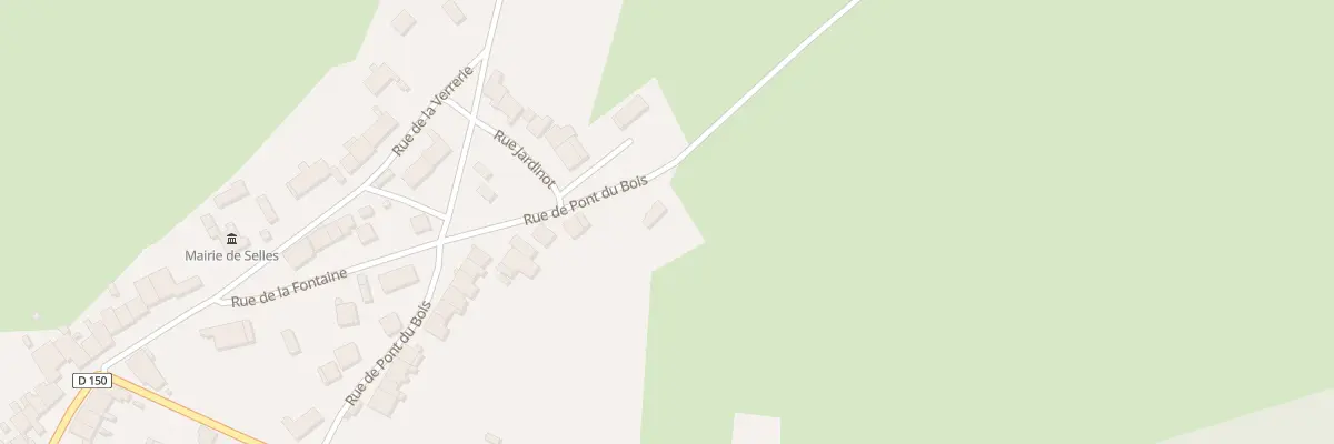 Plan du 24 Rue de Pont du Bois à Selles