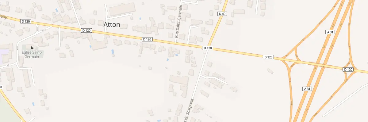 Plan du 56 Rue de Nomeny à Atton